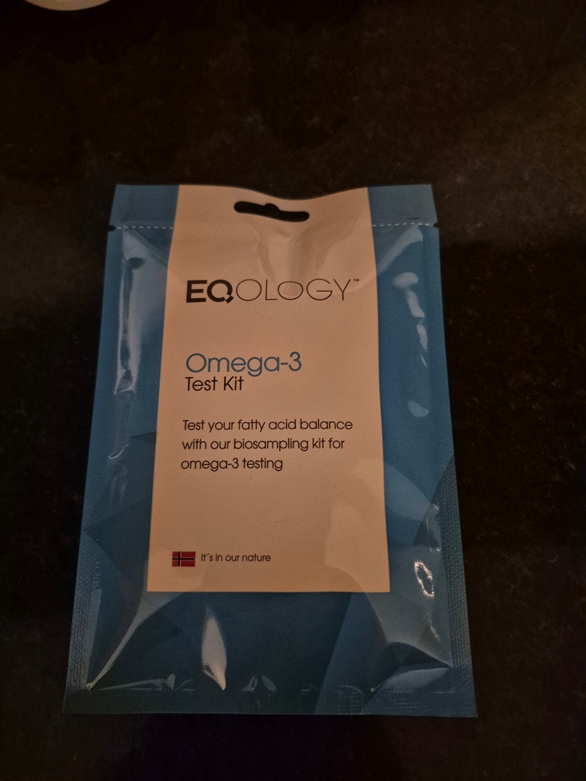EQOLOGY Omega-3 Test Kit - Vetzuurbalans Test, Ophalen of Verzenden, Nieuw, Overige typen