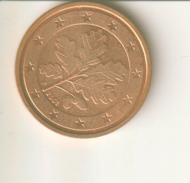 2 cent 2003 f duitsland, Postzegels en Munten, Munten | Europa | Euromunten, Verzenden, Duitsland, 1 cent