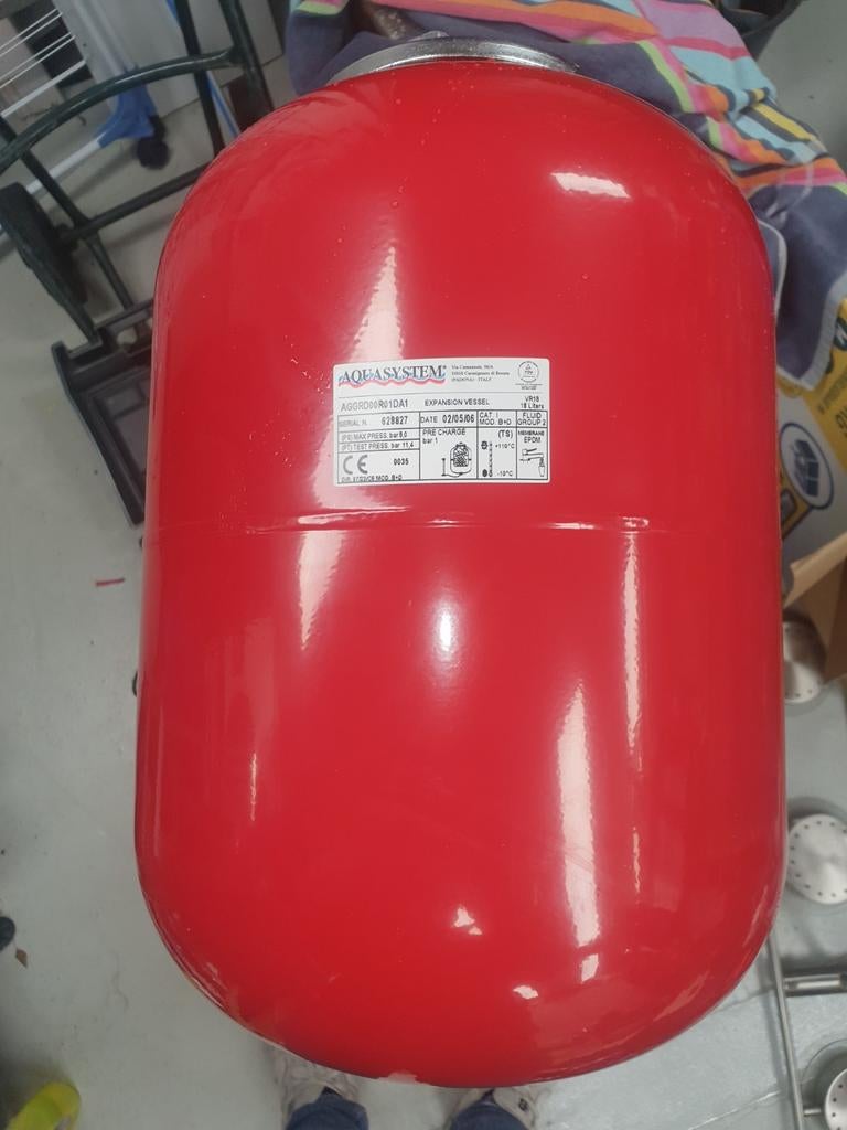Expansievat drukvat 18L, Nieuw, Ophalen of Verzenden, Minder dan 3 jaar oud, Minder dan 20 liter