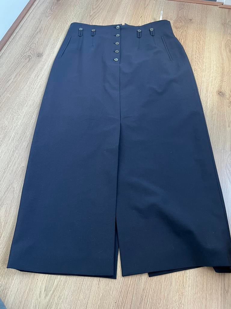 Copines lange lette rok donkerblauw 44 met wol wollen, Blauw, Maat 42/44 (L), Copines, Ophalen of Verzenden