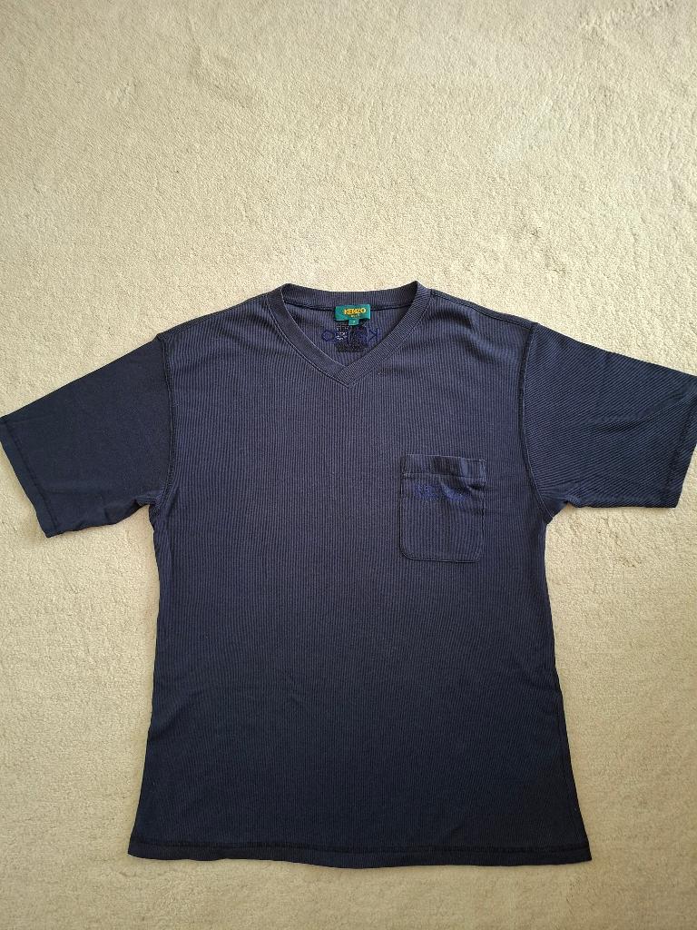 Shirt uit Japan, origineel KENZO, maat XL, Ophalen of Verzenden, Zo goed als nieuw, Maat 56/58 (XL), Blauw