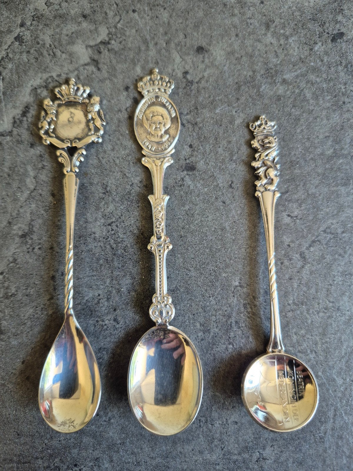 Lepeltjes zilver / verzilverd, Ophalen of Verzenden