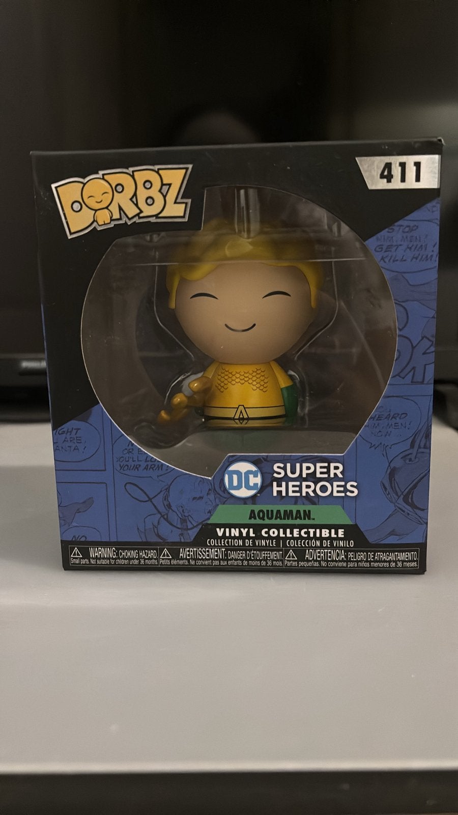 Aquaman dorbz, Ophalen, Zo goed als nieuw