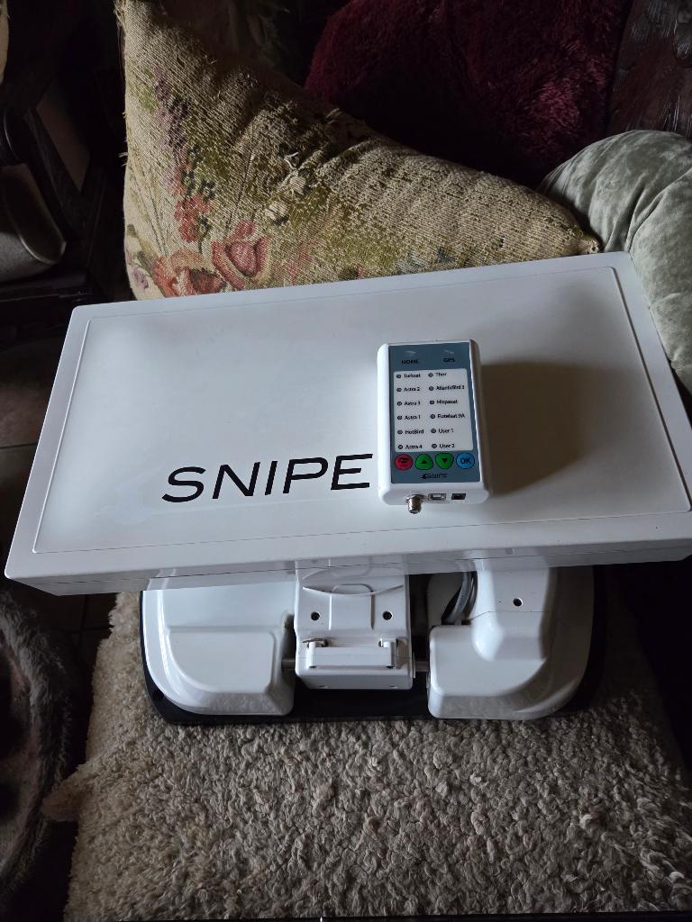 snipe schotel, Caravans en Kamperen, Ophalen, Gebruikt
