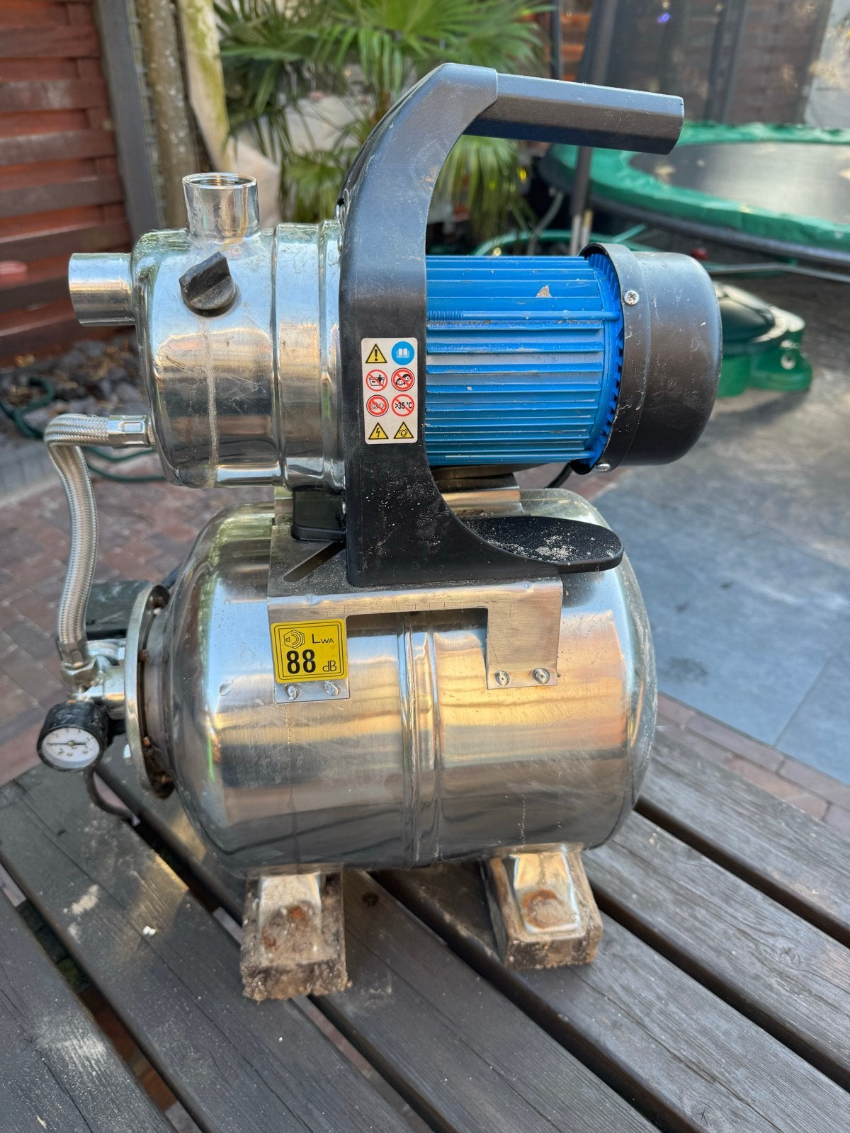 Gude Hydrofoorpomp HWW 1000 E -  defect, Ophalen of Verzenden, Zo goed als nieuw, Elektrisch, Hydrofoorpomp