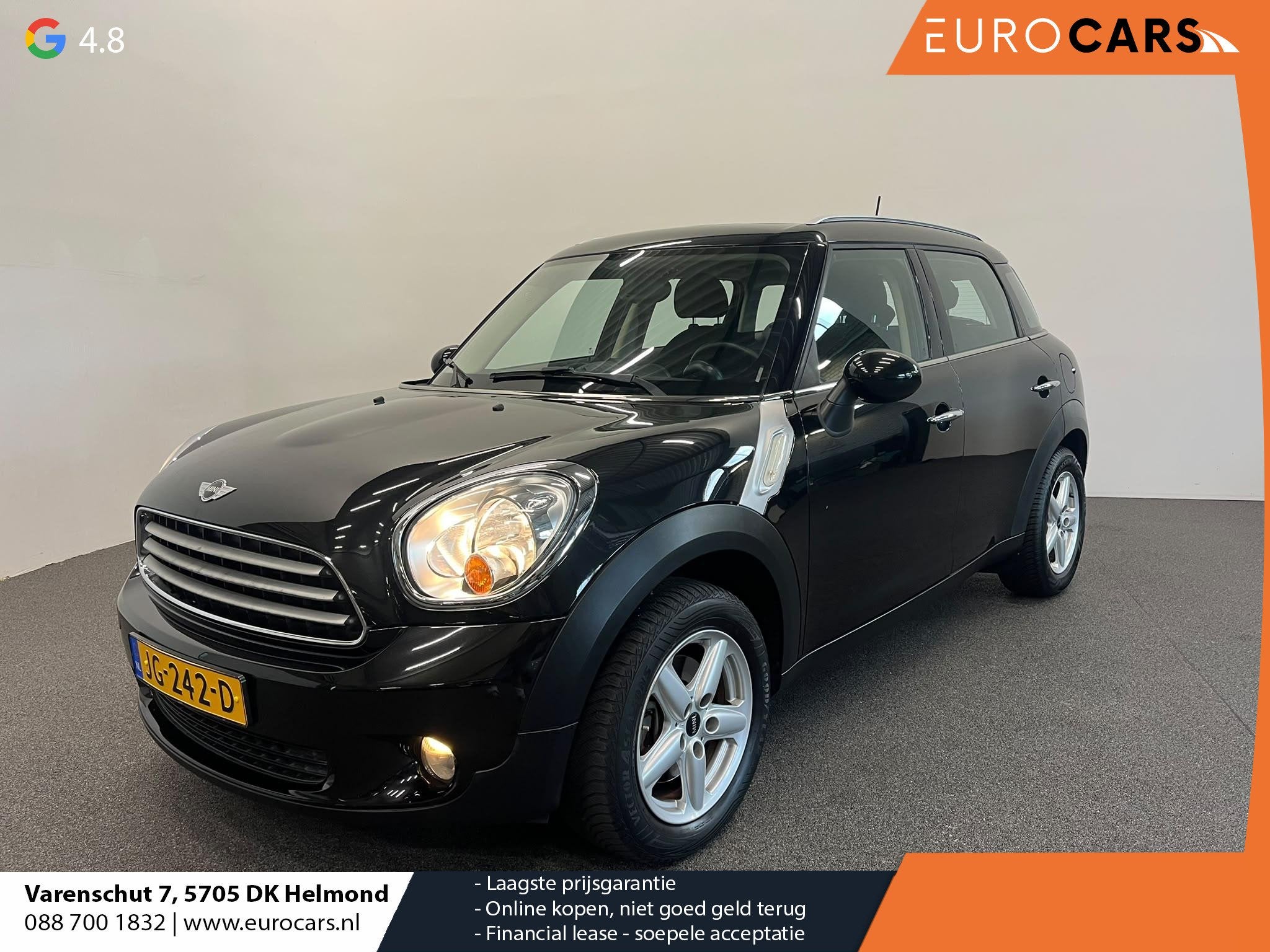 MINI Countryman Cooper Carver Panoramadak Stoelverwarming Pa, Auto's, Mini, Voorwielaandrijving, Euro 5, Stof, Gebruikt