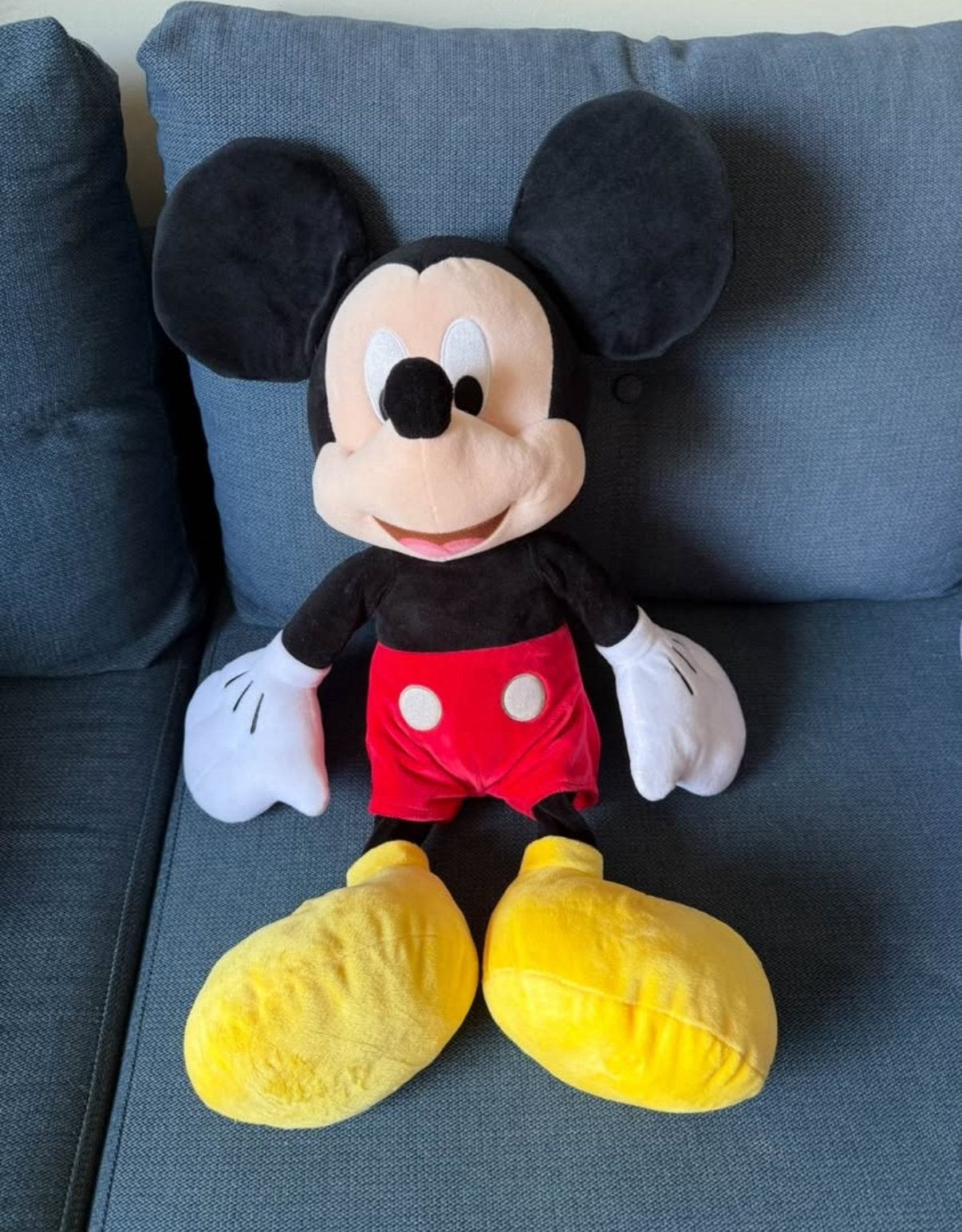 Mickey Mouse knuffel - 61 cm, Kinderen en Baby's, Speelgoed | Knuffels en Pluche, Disney, Overige typen, Ophalen of Verzenden