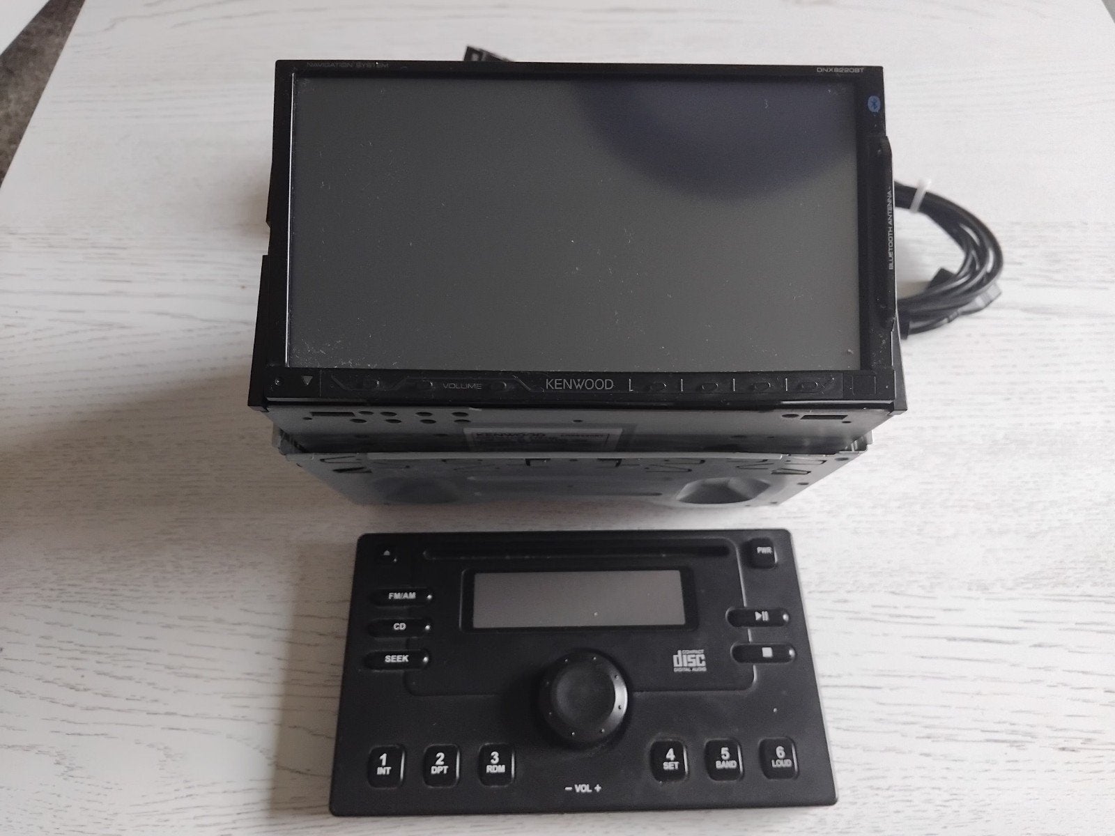 Kenwood DNX8220BT Navigatiesysteem met afstandsbediening, Ophalen, Gebruikt