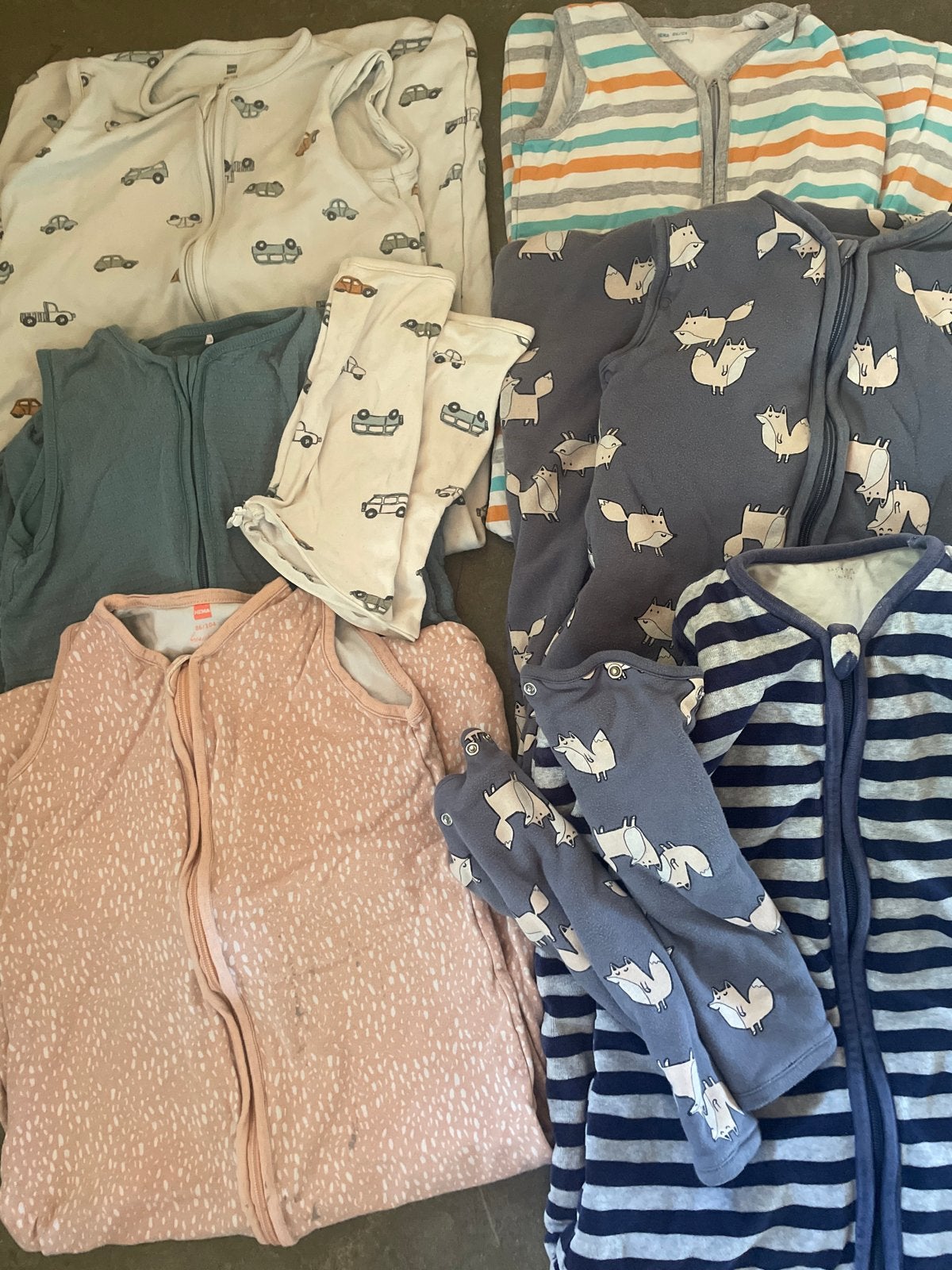 Diverse slaapzakken voor peuters, Kinderen en Baby's, Dekens, Slaapzakjes en Inbakerproducten, Gebruikt, Ophalen of Verzenden