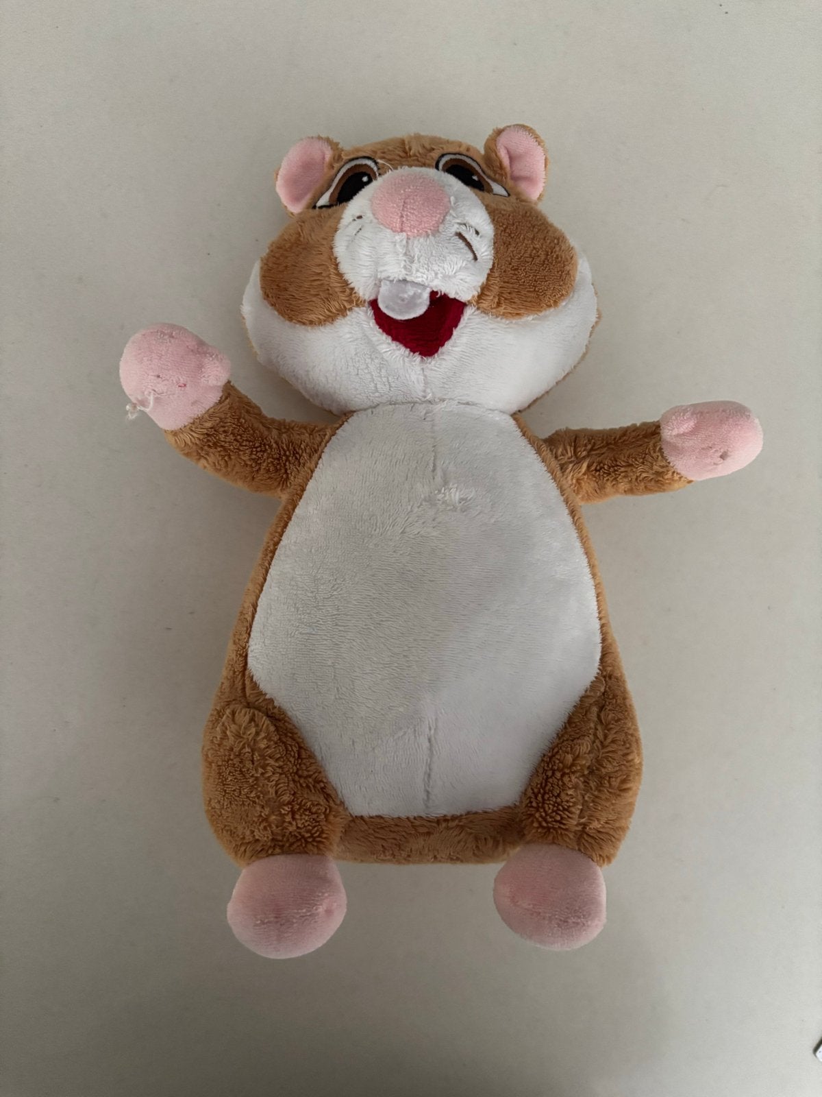 Albert Heijn Hamster Knuffel - neutraal kleiner formaat!, Overige merken, Overige karakters, Hamster, Ophalen of Verzenden