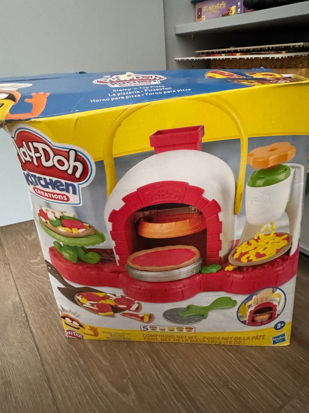 Play-Doh Kitchen Creations Stempel & Top Pizza Oven, Ophalen, Zo goed als nieuw, Jongen of Meisje
