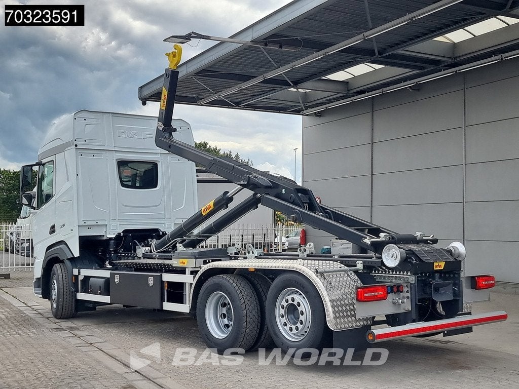 DAF XF 480 6X2 COMING SOON! NEW HYVA 26-60S Lift+Steering ax, Automaat, Stof, Euro 6, Wit