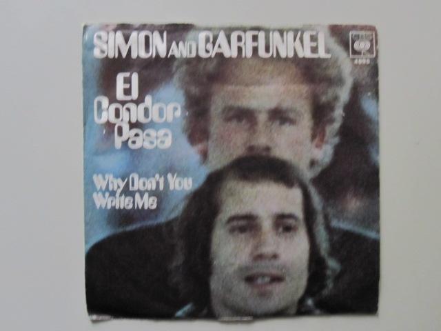 SIMON and GARFUNKEL - el condor pasa - vinyl 7", Gebruikt, 7 inch, Single, Ophalen of Verzenden