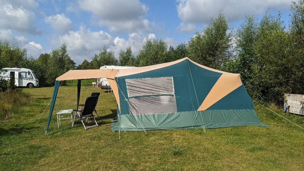 Complete vouwwagen - snelklapper, Ophalen, Gebruikt, Tot en met 6