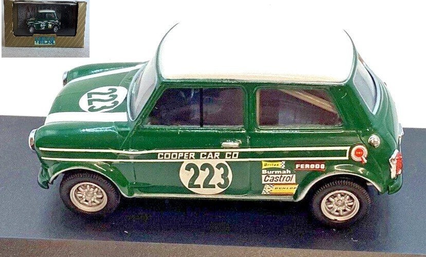 Mini Cooper S MkII British Saloon Champ. #223., Ophalen of Verzenden, Zo goed als nieuw, Auto, Overige merken
