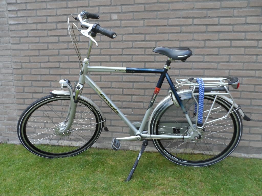 Gazelle herenfiets 28 inch, Ophalen, Versnellingen, Zo goed als nieuw, 61 tot 65 cm