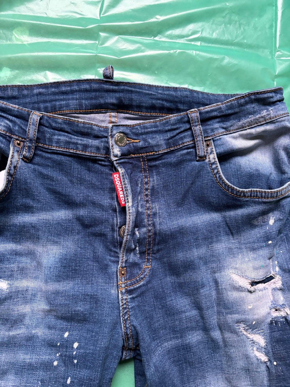 Dsquared2 Jeans - Gedragen, W33-W34, Ophalen of Verzenden, Gedragen, Blauw, W33 - W34 (confectie 48/50)