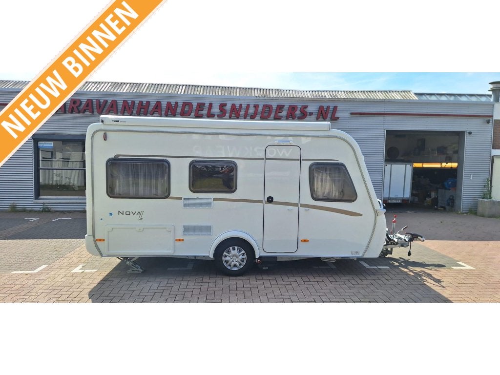 Eriba Nova Light 425 Mover!Luifel!Atc!, Caravans en Kamperen, Caravans, Bedrijf, Treinzit, 4 tot 5 meter, Eriba