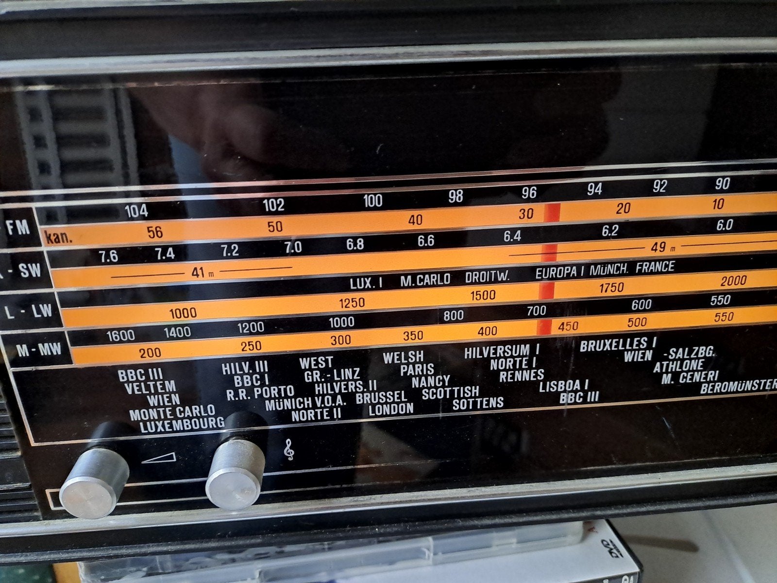 Retro Philips radio, Ophalen of Verzenden