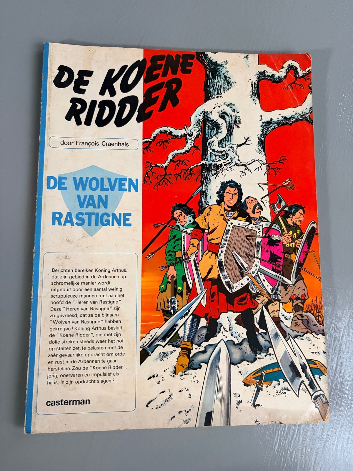 De Koene Ridder - De Wolven van Rastigne (Casterman), Boeken, Stripboeken, Eén stripboek, Ophalen of Verzenden, Gelezen