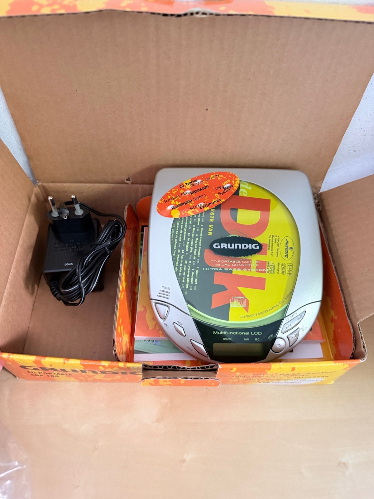Grundig Draagbare CD-speler CDP 180 - Nieuw in doos, Audio, Tv en Foto, Cd-spelers, Ophalen of Verzenden, Nieuw, Overige merken