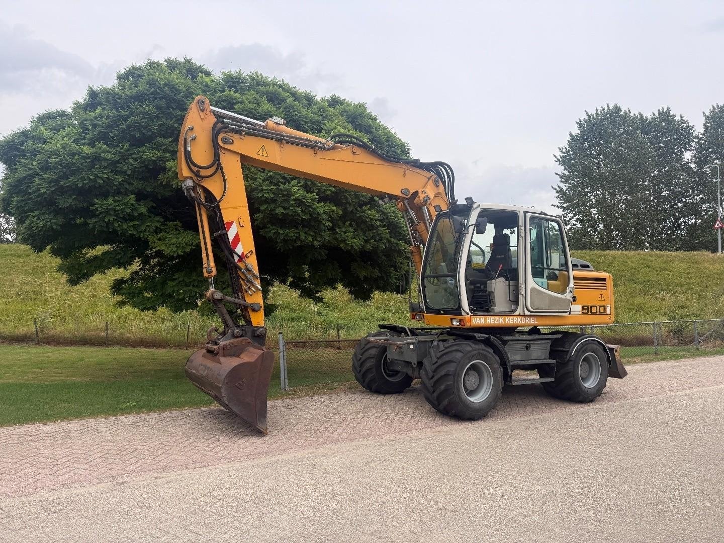 Liebherr A900C Litronic Mobiele kraan VH1053, Graafmachine
