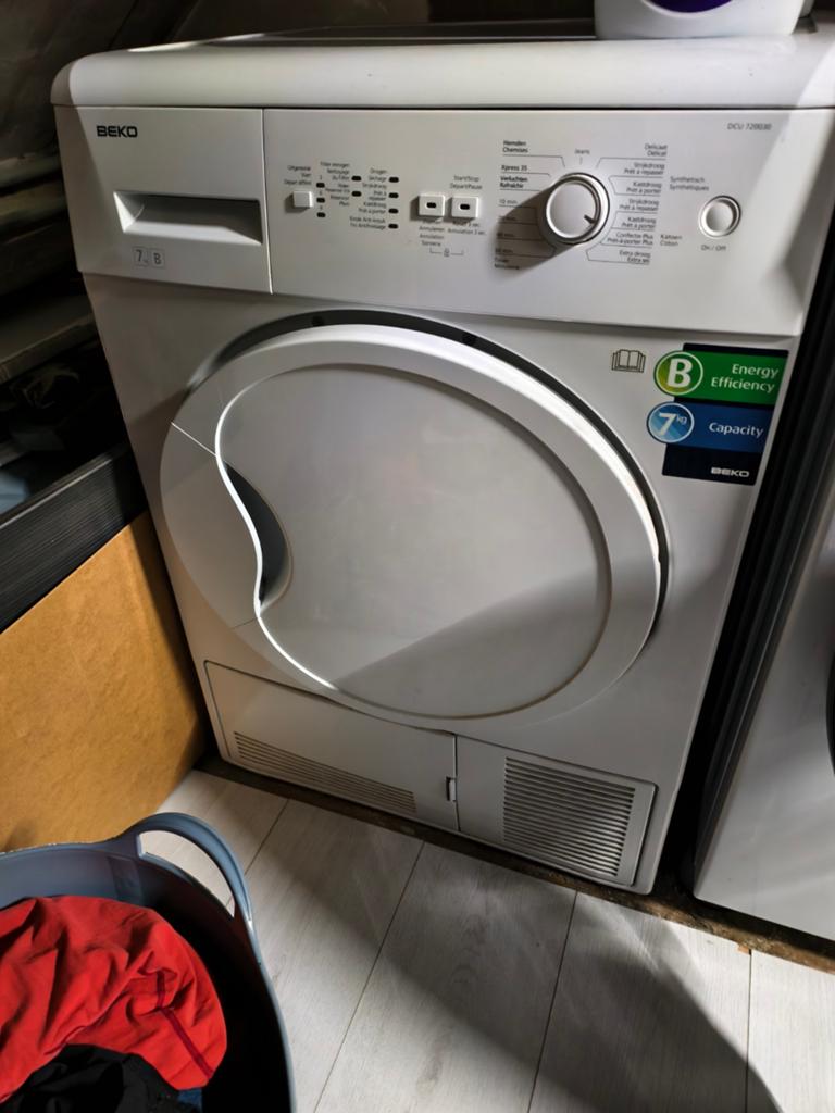 Beko Condens Droger (met defect), Witgoed en Apparatuur, Wasdrogers, Ophalen, Voorlader, Niet werkend, 85 tot 90 cm