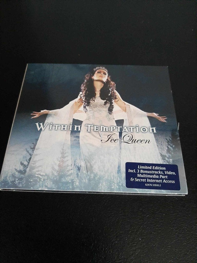 Within Temptation: Ice queen (maxi-single)!, Gebruikt, Digipak, Ophalen of Verzenden, Rock en Metal