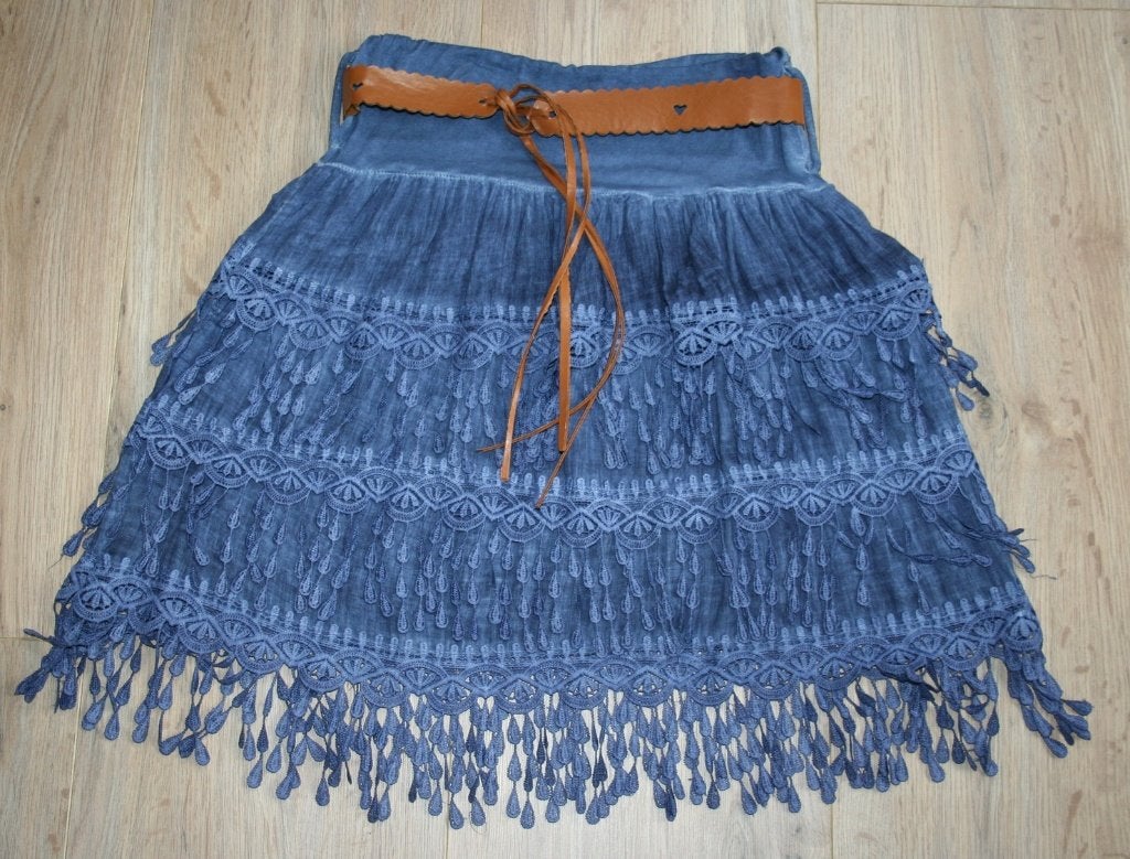 Rok Blauw NIEUW, Kleding | Dames, Rokken, Blauw, Nieuw, Ophalen of Verzenden, Maat 34 (XS) of kleiner