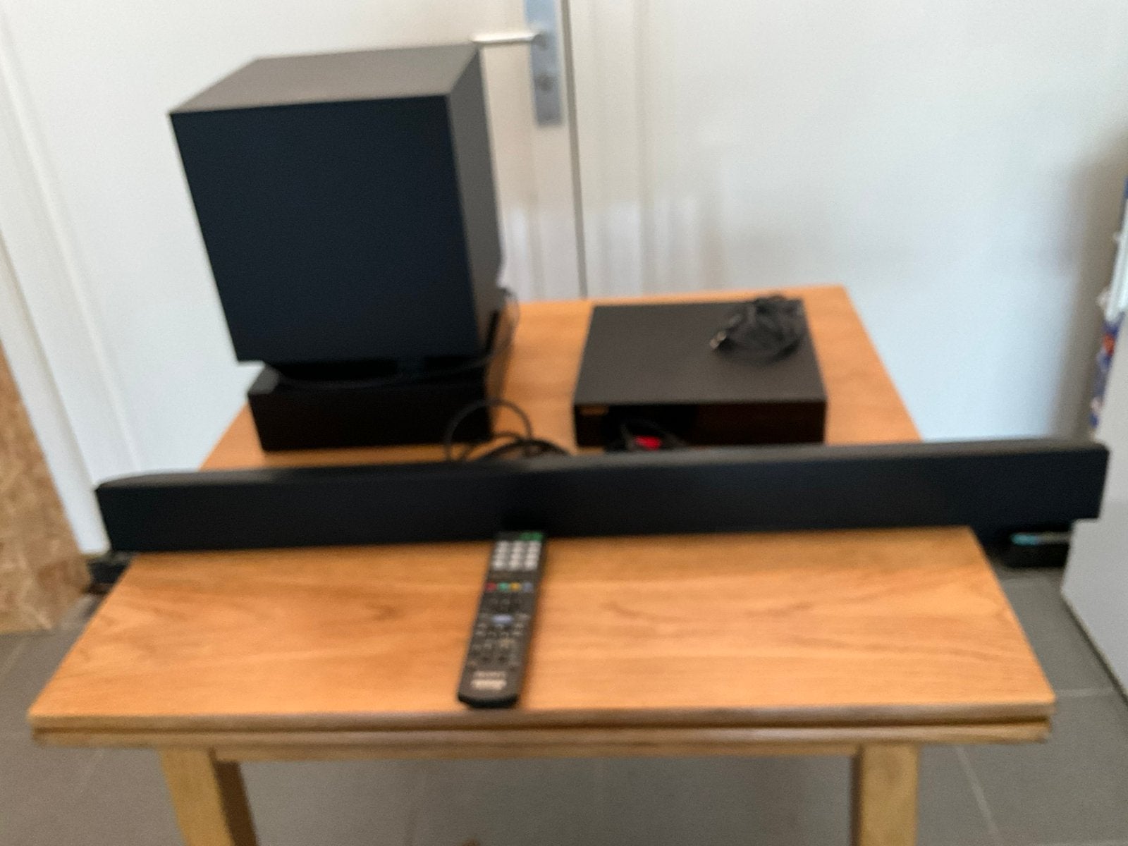 Sony HT-CT550W Soundbar met veel aansluitmogelijkheden, Ophalen, Met externe subwoofer, Gebruikt