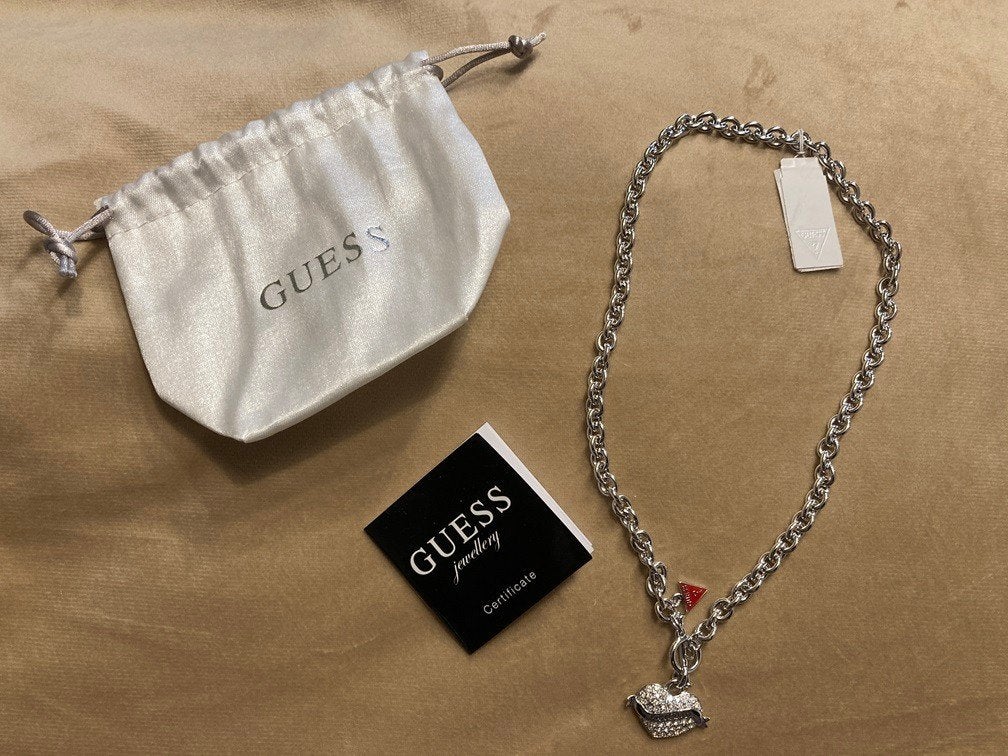GUESS DAMESKETTING UBN 11047, Overige materialen, -, Met hanger, -
