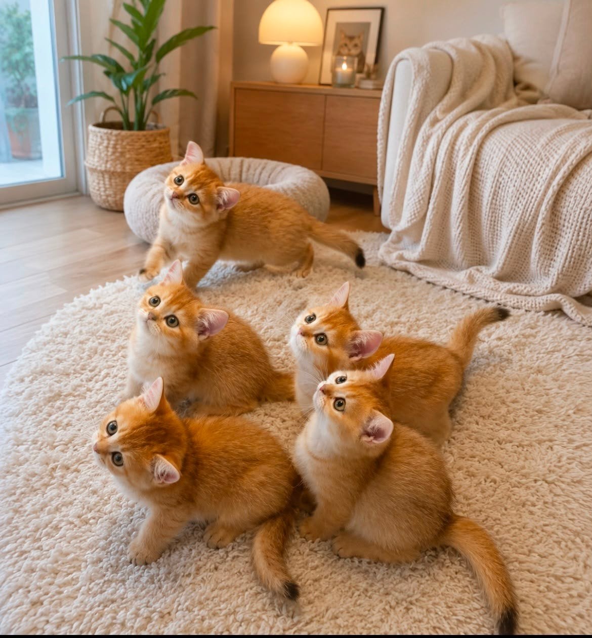 Prachtige goldenshaded Brits Korthaar kittens, Meerdere dieren, Kortharig, 0 tot 2 jaar