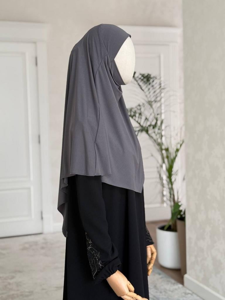 Khimar met kin bedekking, khimaar, jilbab,jalaba,hijab,sjaal, Ophalen of Verzenden, Overige maten, Zwart