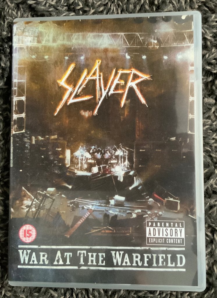 Slayer War At The Warfield DVD, Alle leeftijden, Ophalen of Verzenden, Zo goed als nieuw, Muziekvideo's