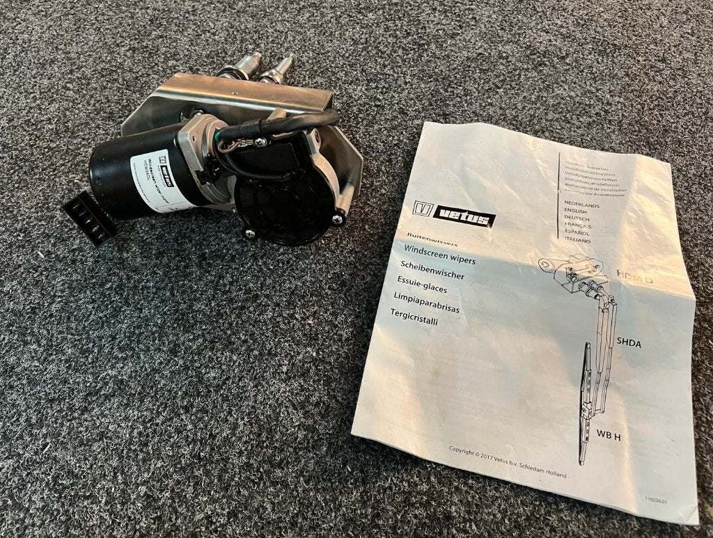 VETUS Ruitenwissermotor type HDM24DL NIEUW, Watersport en Boten, Ophalen of Verzenden, Nieuw, Motor en Techniek