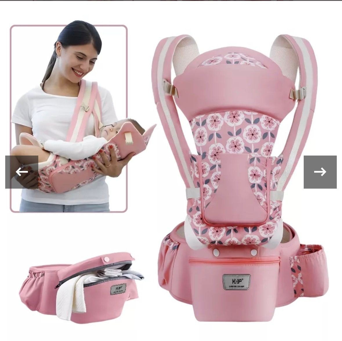 Ergonomische Babydrager draagzak, Kinderen en Baby's, Babydragers en Draagdoeken, Overige merken, Ophalen of Verzenden, Zo goed als nieuw