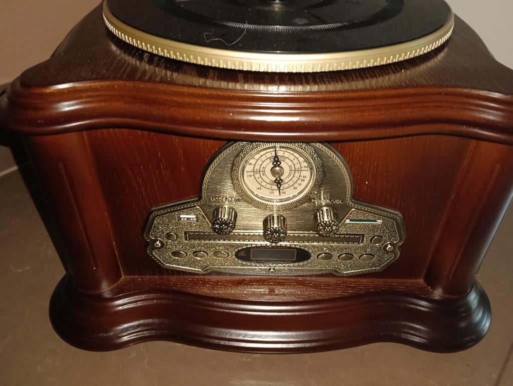 Soundmaster NR917 muziekcenter met grammofoon, Ophalen, Zo goed als nieuw, Tuner of Radio, Overige merken