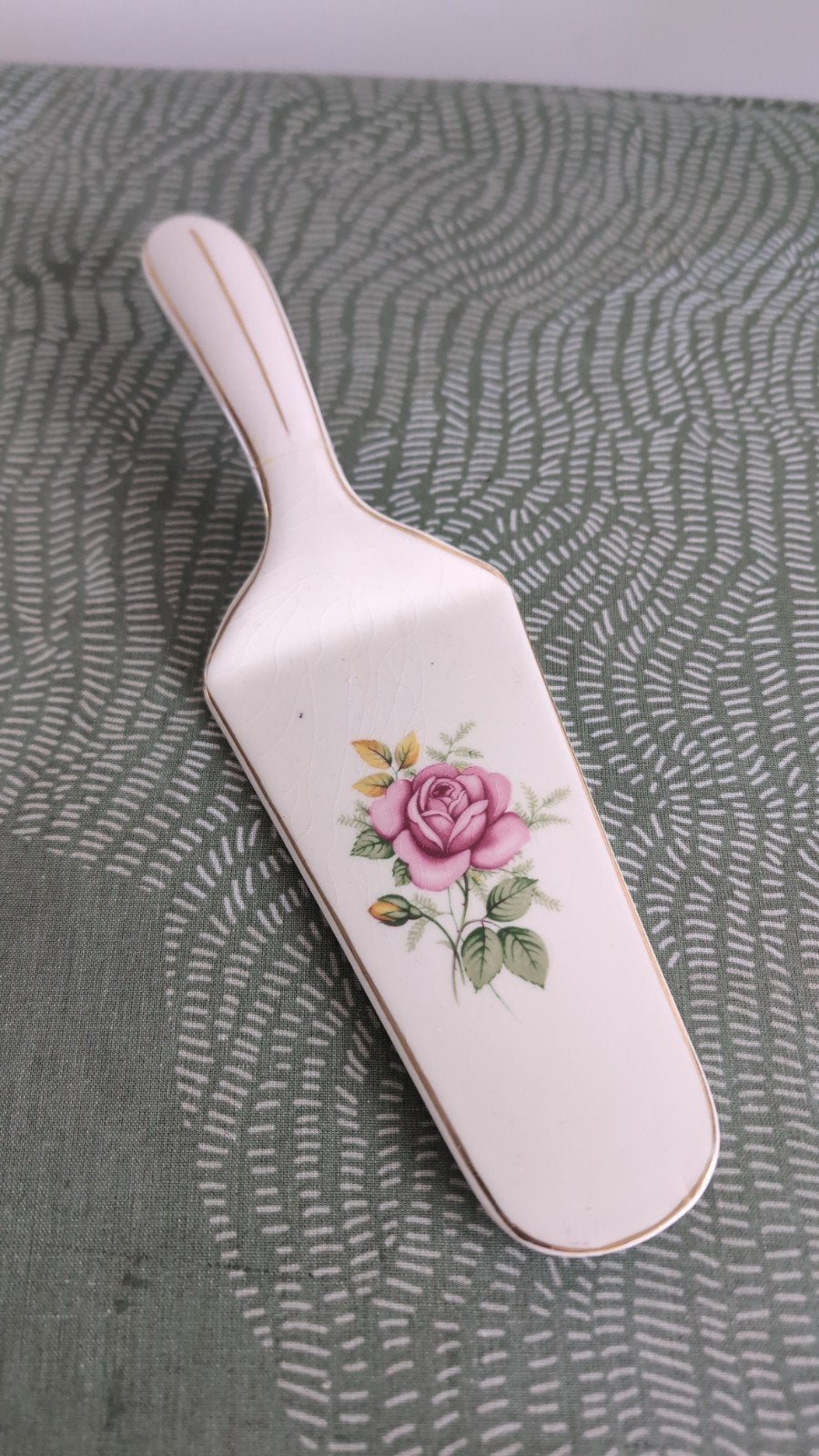 Royal Tudor Ware Taartschep met Roos - Barker Bros Ltd, Ophalen of Verzenden