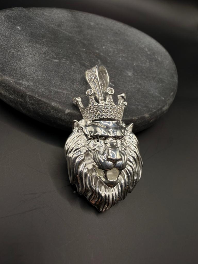 925 zilveren Leeuw hanger, Ophalen of Verzenden, Nieuw, Zilver
