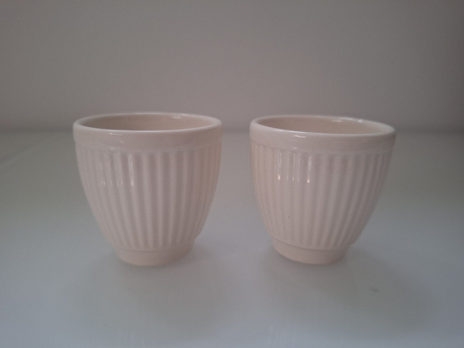 2 Wedgewood Windsor eierdopjes, Gebruikt, Klassiek, Overige typen, Ophalen of Verzenden
