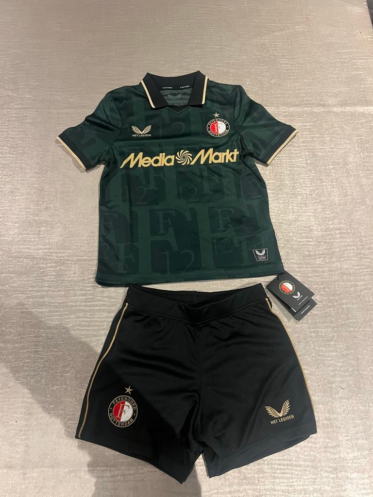 Feyenoord twaalfde tenue  Maat 128, Maat XS of kleiner, Ophalen of Verzenden, Nieuw, Set