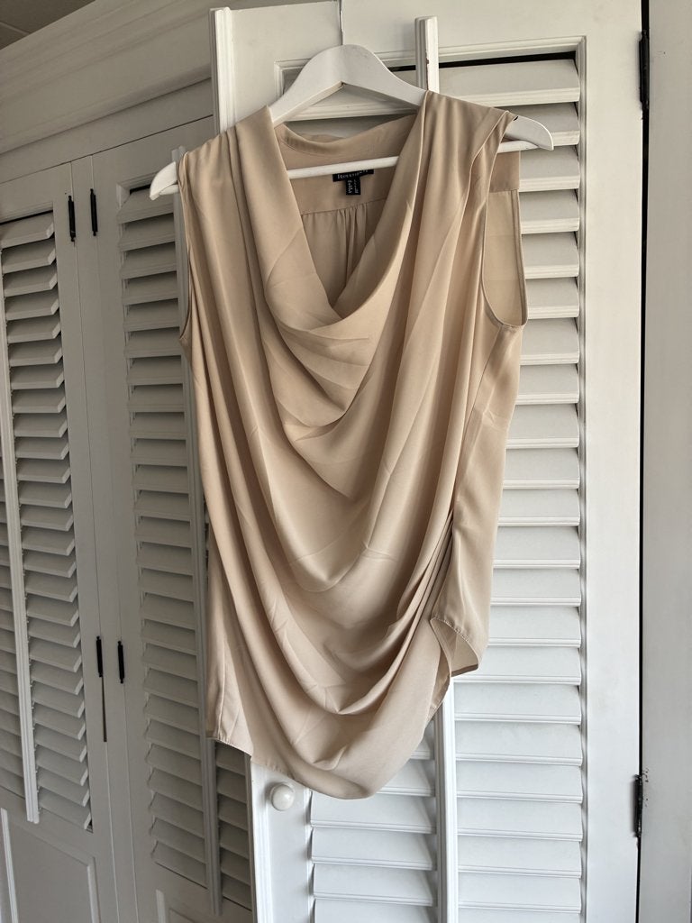 Waterval top van Question, Beige, Maat 42/44 (L), Ophalen of Verzenden, Zo goed als nieuw