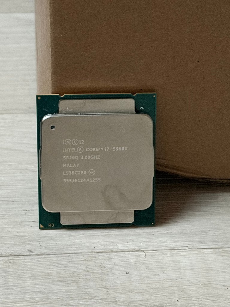 Intel Core i7 Extreme 5960X, Computers en Software, Processors, 8-core, Gebruikt, Ophalen of Verzenden, Intel Core i7