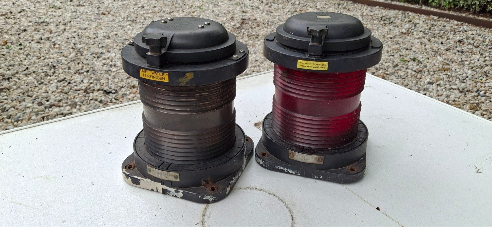 Set van twee elektrische navigatielichten, Watersport en Boten, Ophalen of Verzenden, Gebruikt, Overige typen