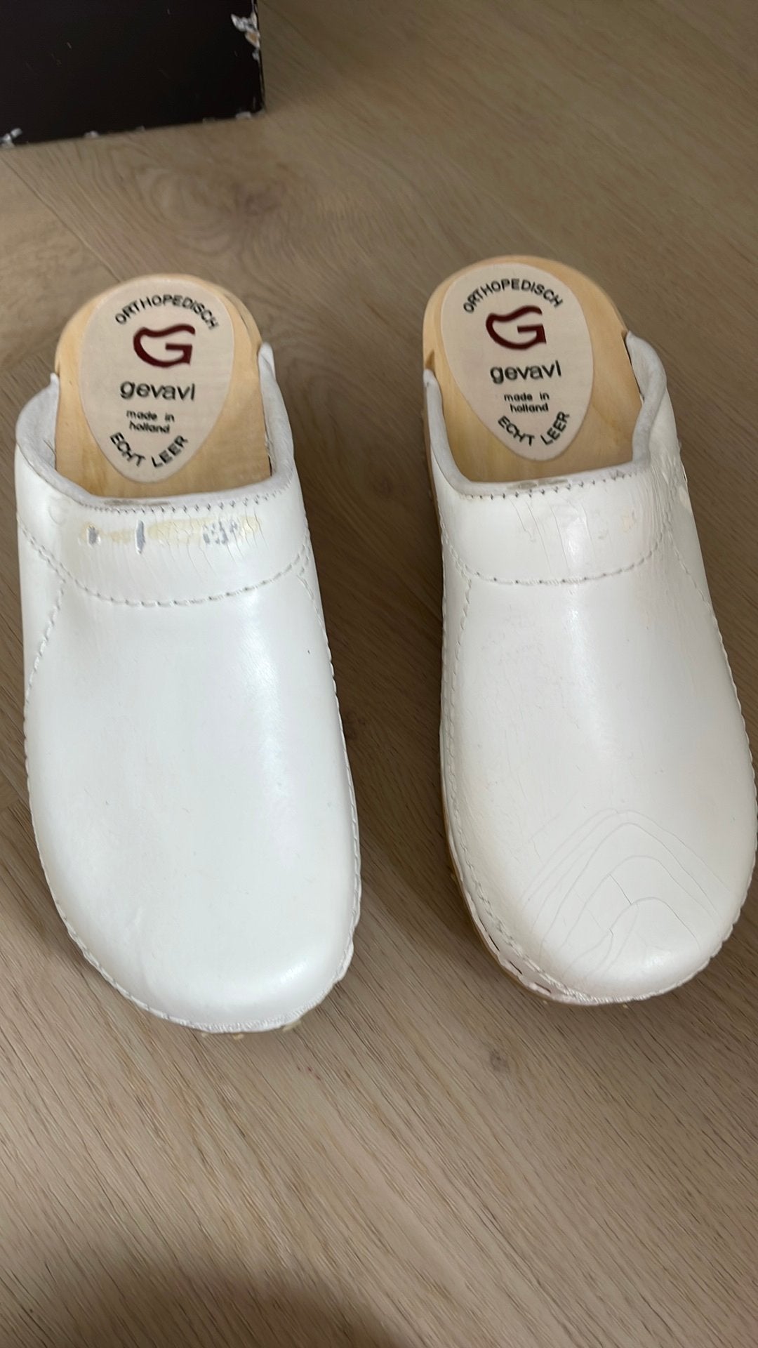 Nieuwe orthopedische leren klompen mt 39, Kleding | Dames, Schoenen, Ophalen of Verzenden, Zo goed als nieuw, Werkschoenen