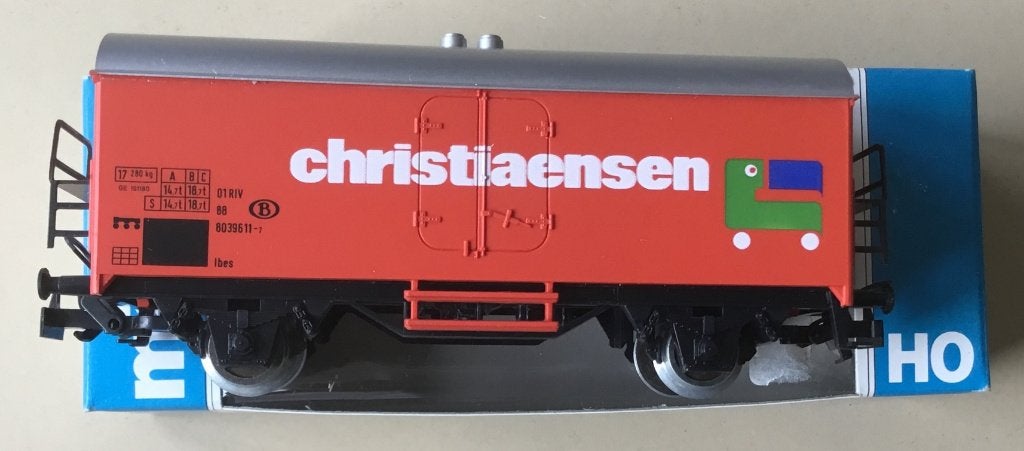 MäRKLIN HO # 4415.85501 CHRISTIAENSEN België N in ORK, Wisselstroom, Ophalen of Verzenden, Märklin, Nieuw