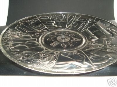 Bord Persglas: 50 jaar vakbond ABC, Antiek en Kunst, Ophalen of Verzenden
