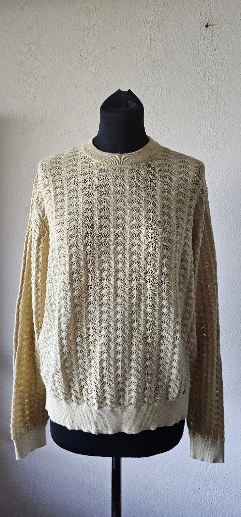 Ilse Jacobsen gebreide trui - Maat L (10425), Beige, Maat 42/44 (L), Ophalen of Verzenden, Ilse Jacobsen