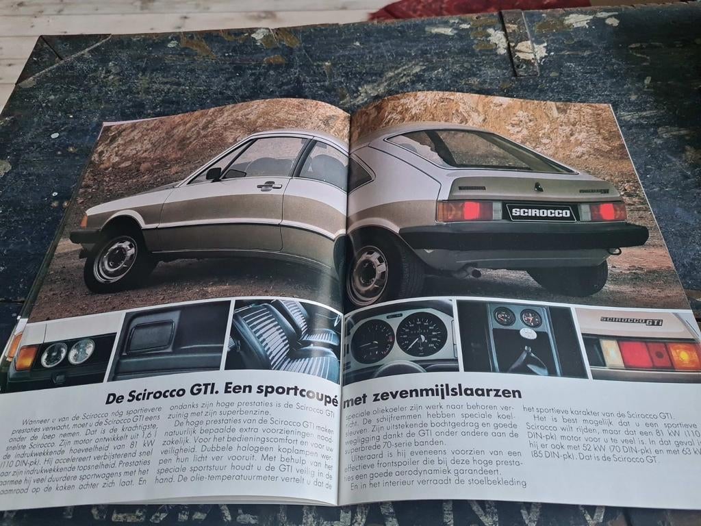 Volkswagen Scirocco   8/78 GERESERVEERD, Ophalen of Verzenden, Zo goed als nieuw, Volkswagen