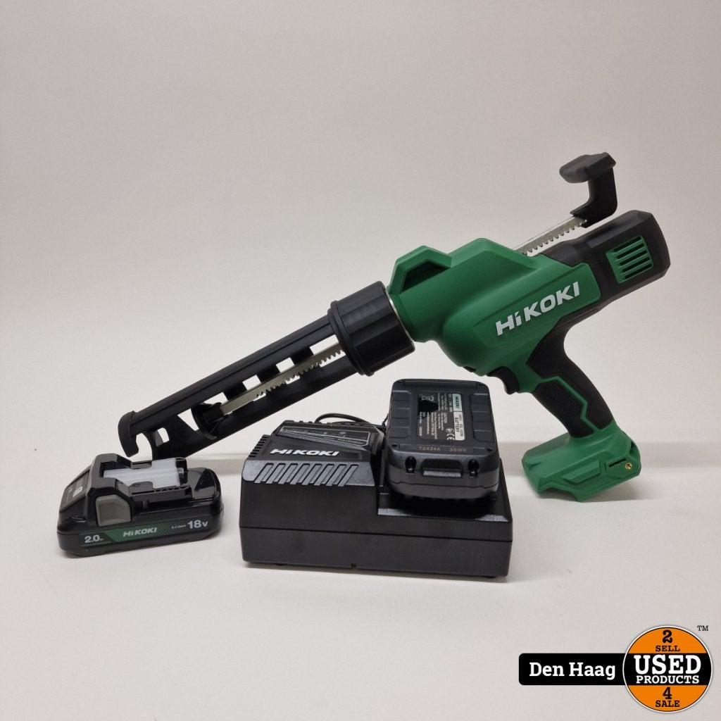 HiKOKI AC18DA 18V kitspuit 400ml Set | Nieuw, Hikoki, Gebruikt, Support@hikoki.com, 5-1, Nishiarai, 3-chome, Adachi-ku, 
Tokyo 123-0843
Japan